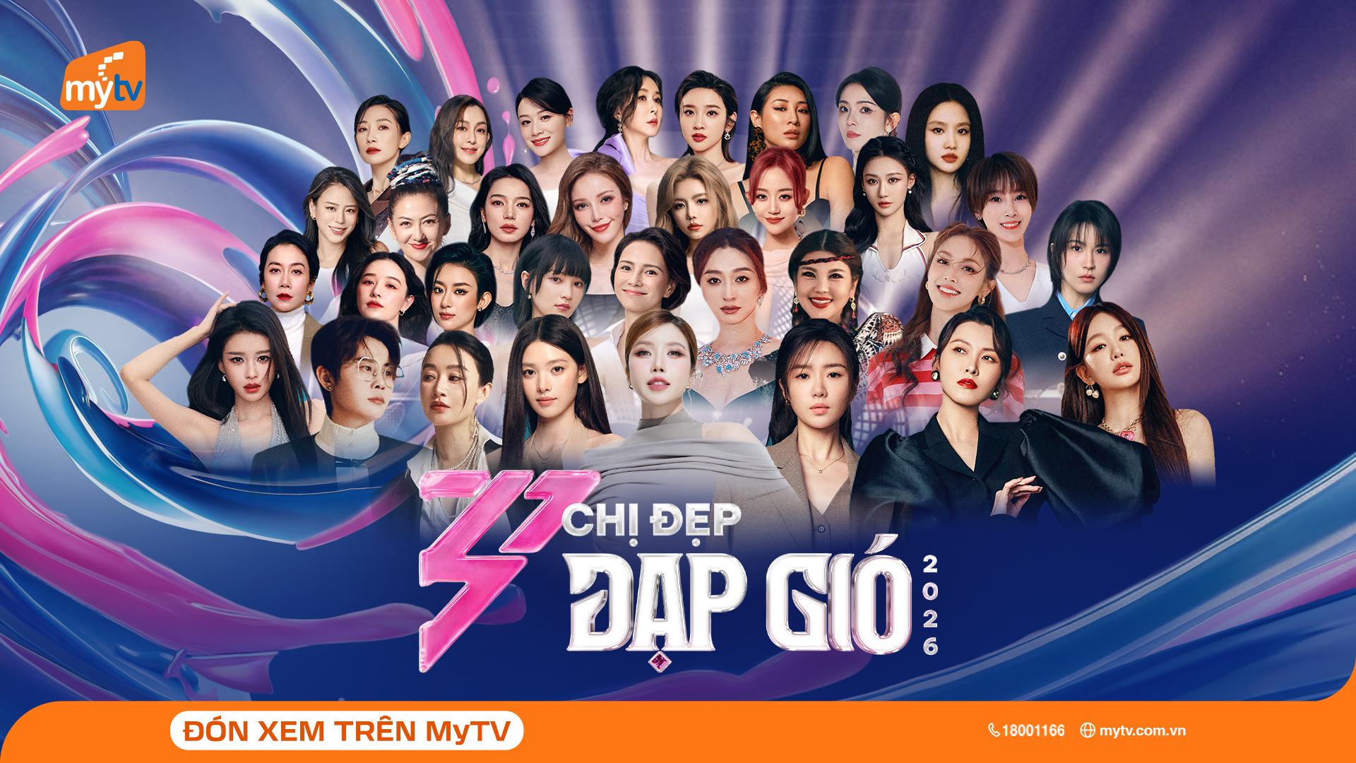 Chị Đẹp Đạp Gió 2026: Show giải trí châu Á đang “gây bão” - Xem trọn vẹn trên MyTV