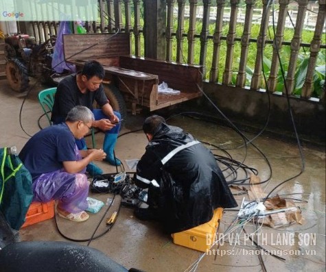 Các hà mạng khẩn trương khắc phục thông tin liên lạc bị ảnh hưởng do mưa lũ