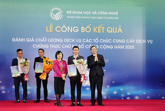 For three consecutive years, VNPT has been recognized as the provider of the best quality digital signature services.