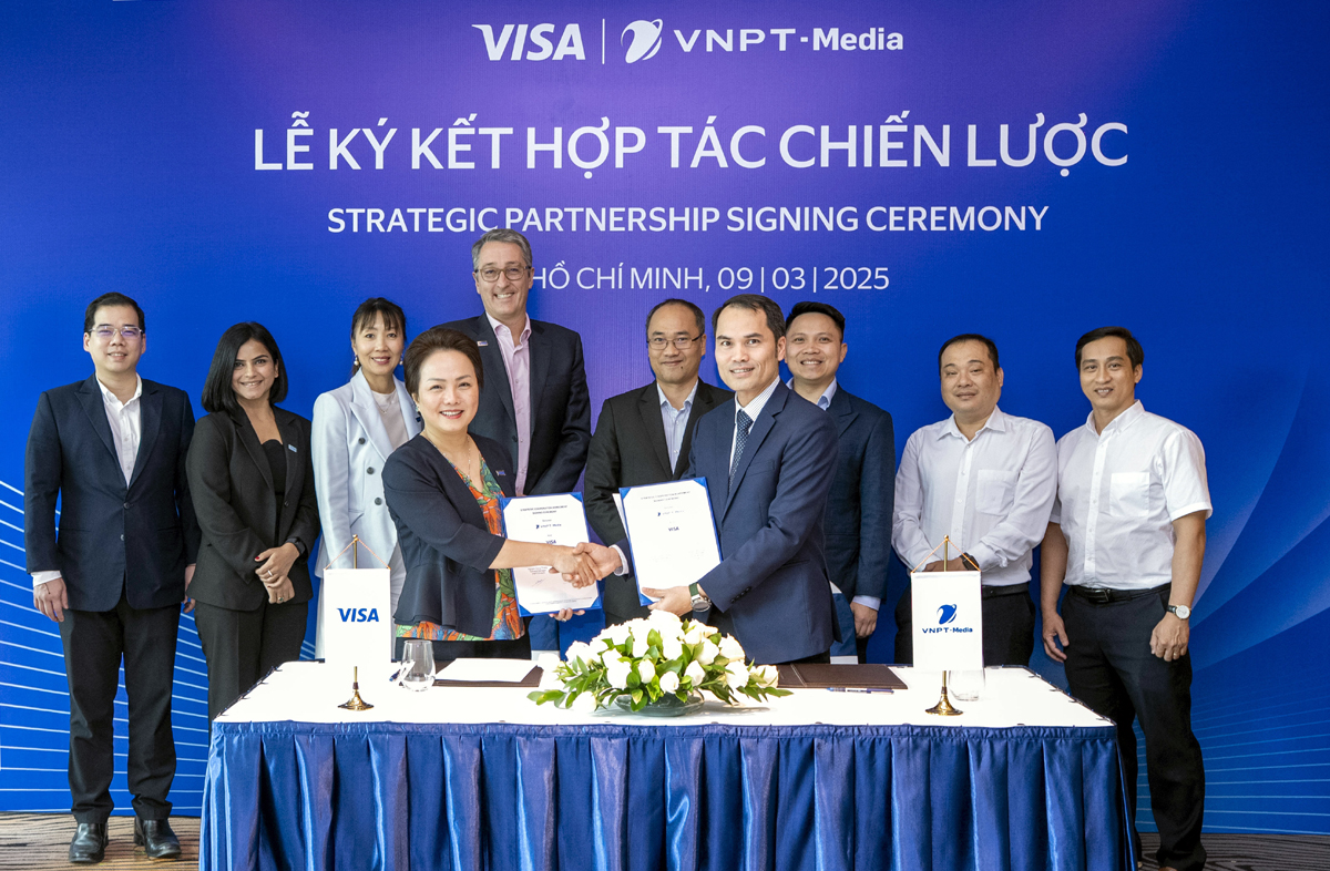 VNPT-Media Signs Cooperation Agreement with Visa on Digital Payment Solutions