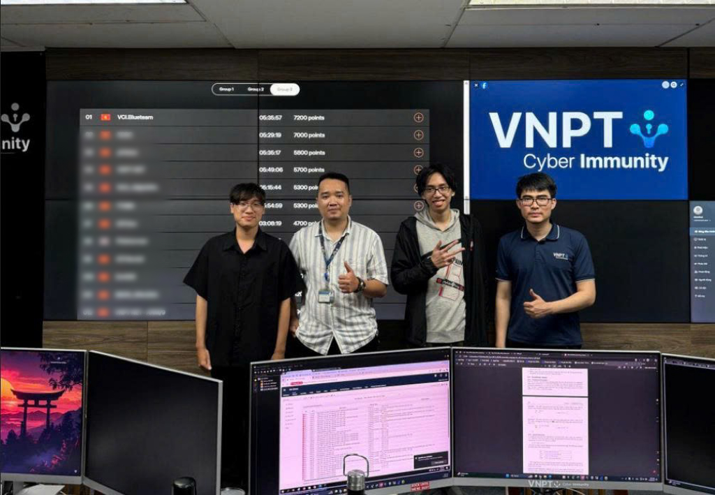 VNPT Achieves Top 3 at the World Cyber Security Championship