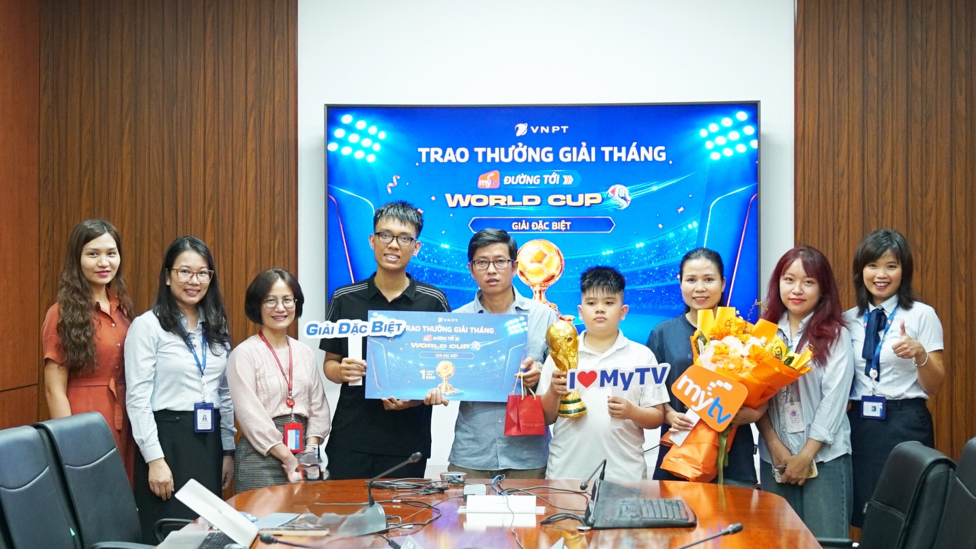 MyTV Awards the Special Prize for the "Road to the World Cup" Promotion