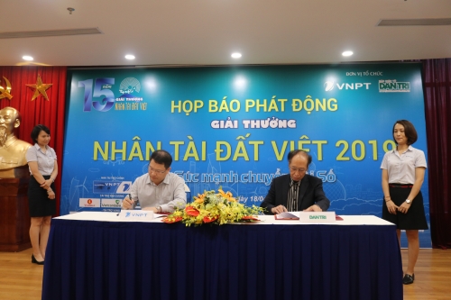 Họp báo Phát động Giải thưởng Nhân tài Đất Việt 2019